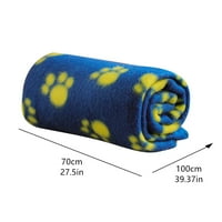 Домашно одеяло меко сладък печат за домашни одеяла за сън подложка за кучета и котки