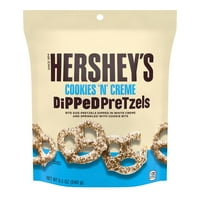 Hershey's, бисквитки n Creme Dipped Gretzels, 8. Оз