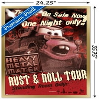 Disney Pixar Cars Toons - Heavy Metal Mater Wall Poster, 22.375 34