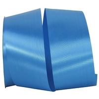 Хартия за всички повод Cerulean Blue Polyester Allure Единично лице Сатенена лента, 1800 6
