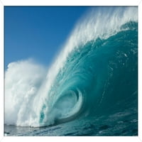Сърфиране - Плакат за стена на подвижна вълна, 22.375 34