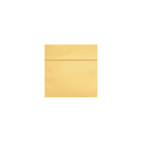 Луксозни квадратни Пликове с пилинг и преса, Златен металик, пакет 50