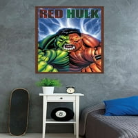 Marvel Comics - Red Hulk - Cover Wall Poster, 22.375 34