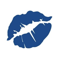 Стикер за секси целувка устни Декал умира - самозалепващо винил - устойчив на атмосферни влияния - направен в САЩ - много цветове