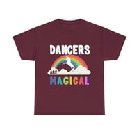 Танцьорите са вълшебни унизионни графични тениски