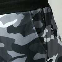 Frehsky Sweatpants for Men Men's Pants Men's Camouflage Print Shot Sport