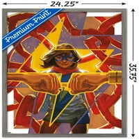 Марвел Комикс - Мис Марвел-Безстрашен Плакат За Стена, 22.375 34