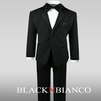 Black Tuxedo костюм Пълно облекло за малки момчета