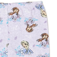 Характер Дълъг ръкав Топ и панталон, комплект пижами 2 части, размери 2Т-т