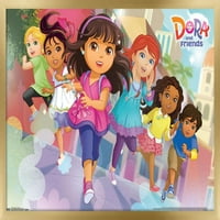 Nickelodeon Dora the Explorer - Плакат за бягане на стена, 14.725 22.375