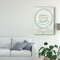 Търговска марка изобразително изкуство 'клуб закуска' платно изкуство от Чариклия Зарис