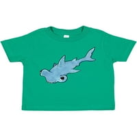 Тениска за момиче за сладка сладка чукче за акула за акула или малко дете
