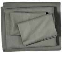 Голо Начало памук фланел дълбок джоб 5-парче лист комплект с бонус калъфки за възглавници