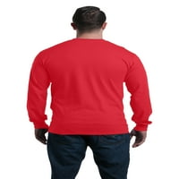 Shop4ever мъжки режим Baecay ваканционни двойки риза с дълъг ръкав голям червен