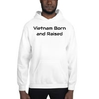 2XL Виетнам роден и отгледан суичър с пуловер от качулка от неопределени подаръци