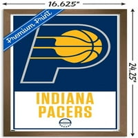 Индиана Пейсърс - Плакат С Лого, 14.725 22.375