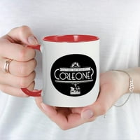 Cafepress - Кръстник глупак A Corleone - Oz Ceramic Mug - чаша за чай за новост кафе