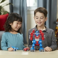 Playskool Heroes Transformers Rescue Bots Knight Watch Optimus Prime Prime