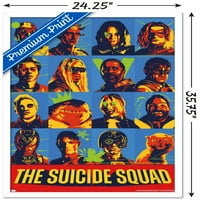 Филм за комикси The Suicide Squad - Grid Wall Poster, 22.375 34