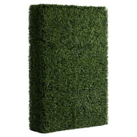 Vickerman Everyday Artificial Boxwood Hedge 72 L 16 W 48 T- UV устойчив на закрито на открито - Естествено зелено - Домашна декорация