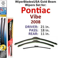 Pontiac Vibe Beam Liper Blades чистачки WBUSA W Задна чистачка