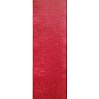 Червена ефирна органза лента за занаяти и опаковане на подаръци, 7 8 ярда от Гуен Студиос